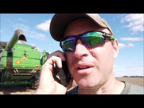 Our Combine Harvester Caught on Fire