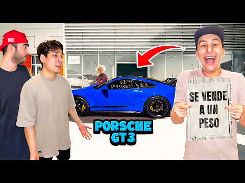 VENDÍ EL PORSCHE GT3 de YAIR17 y TUCKY a $1 PESO a un VIEJO MILLONARIO... *termina mal*