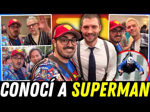 Conocí a JAMES GUNN y al cast de SUPERMAN 💥 Mi épico VLOG del Fan Event de SUPERMAN en Londres
