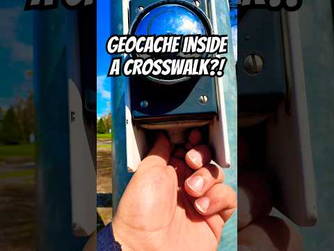 Have you found a cache INSIDE of a crosswalk button? This was my first, and it was brilliant! 👏🏼
