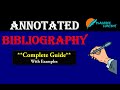 Annotated Bibliography Essentials