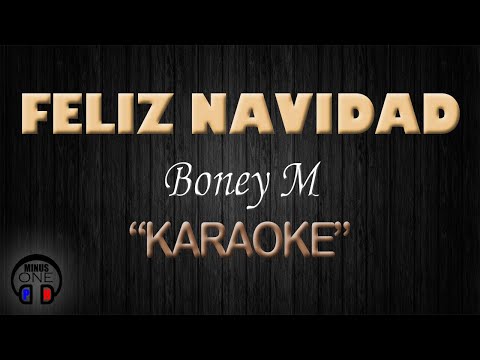 FELIZ NAVIDAD – Boney M. (KARAOKE) Original Key