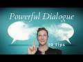 Dialogue Techniques in Storytelling