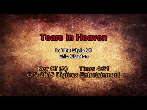 Eric Clapton – Tears In Heaven  (Backing Track)