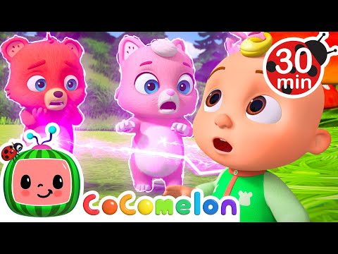 Kiki and Boba Get Zapped⚡Big and Small 😱 CoComelon JJ's Animal Time | Animal Songs
