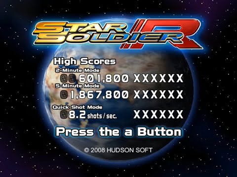 Wii Longplay [025] Star Soldier R (US)