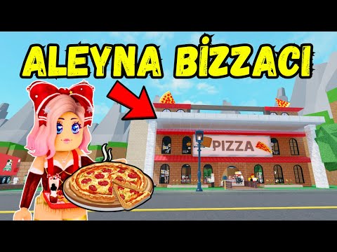 ALEYNA PİZZA DÜKKANINI AÇTIM🏡TUBA ARI🐝ARIGİLLER🐝AYŞEM ECE ARI🐝ROBLOX PIZZA MAKE TYCOON