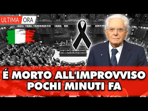 TRAGICO LUTTO PER LA POLITICA ITALIANA: il terribile annuncio é arriva pochi minuti fa...