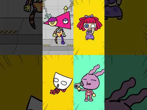 Which one is the best tremble? 2 #TADC #digitalcircus #Pomni #ragatha #zooble #jax #gangle #memes