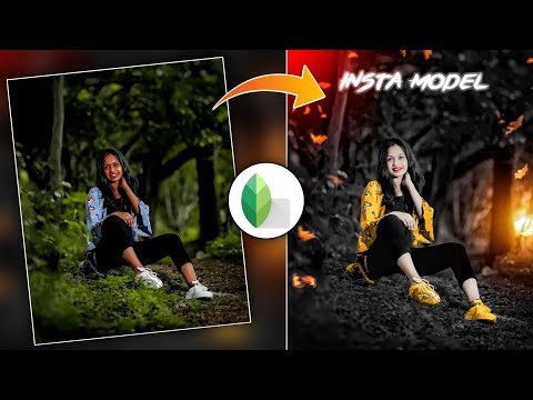 New Snapseed Photo Editing Tricks 🔥 2025 | Snapseed Dark Black Effect Photo Editing Tutorial