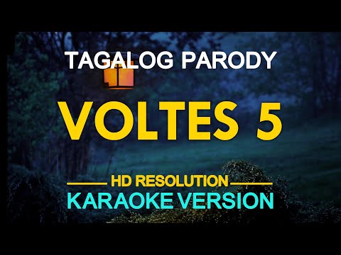VOLTES V – Tagalog Karaoke (KARAOKE Version)