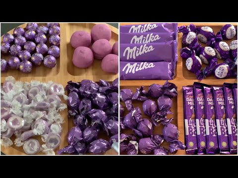 Purple Sweet Platters | Sweets Lovers