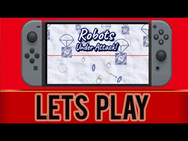 Robots Under Attack - 1st 20 Minutes - Nintendo Switch