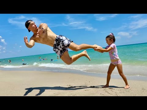 This Bodybuilder Struggles Against Super Strong Little Girl!