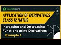Understanding Derivatives and Function Behavior