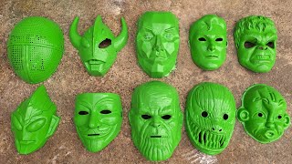 Membersihkan Topeng Ultraman,Joker,Badut,Hacker,Wibu Urokodaki,Spiderman,Ironman,Santaklas,SquidGame
