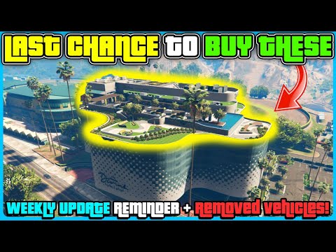 GTA 5 Online Weekly Update Reminder! LAST CHANCE To Get All These Items!