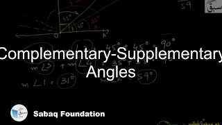 Complementary-Supplementary Angles