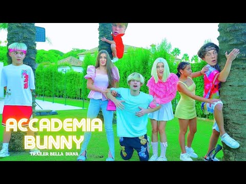 Gioco di sopravvivenza nell'Accademia Bunny! A cosa giocano gli adolescenti? | Trailer Bella Diana 🐰