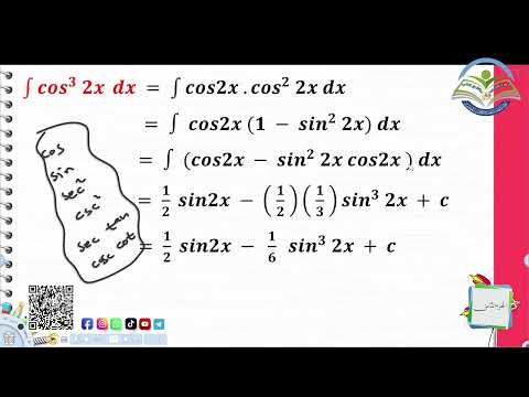 مراجعة مركزة - رياضيات السادس العلمي 2025 - الجزء الثامن