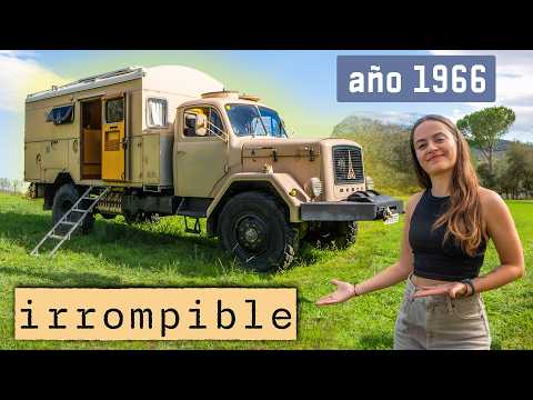 👉 Esto sí que eran camiones 🤯 4x4 Van Tour español Magirus Deutz histórico 🚚 Vivir en ruta