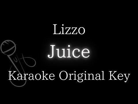 【Karaoke Instrumental】Juice / Lizzo【Original Key】