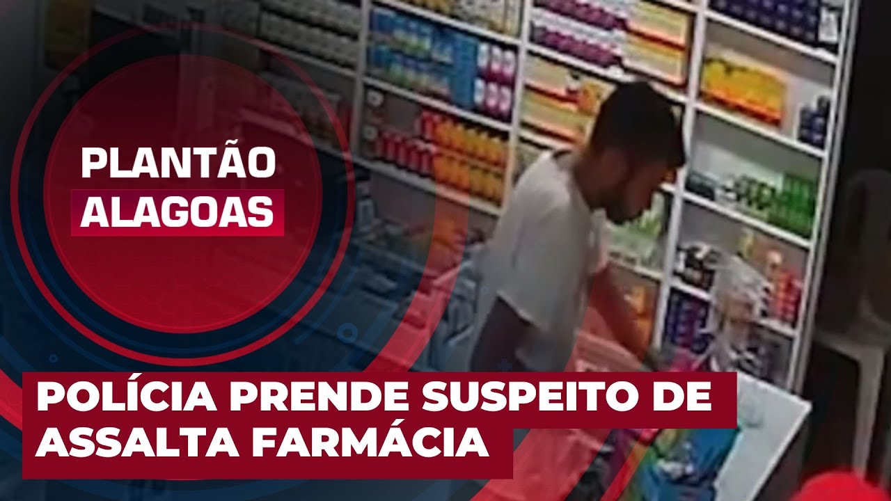 Polícia prende acusado de assaltar farmácia no Jacintinho