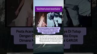 Pesta Acara Pernikahan Luna Maya Di Tutup Dengan G4Rt3R Tradition