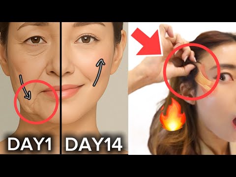 Pinch Here! If It Hurts, Your Face Might Sag 😱Prevent a Sagging Mouth & Smile Lines with Face Yoga