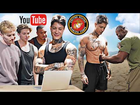 Youtubers VS Marines | If You Laugh You Lose