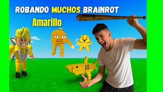 😱 El Reto de Roblox Brainrot – ¡Robar Sólo Brainrots Amarillos! 🔥