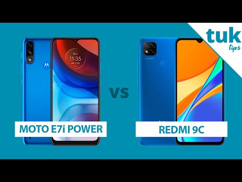 (PORTUGUESE) Moto E7i Power vs Redmi 9C - Diferenças! Comparativo - Especificações