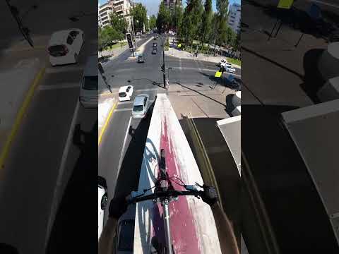 Me equivoqué de ciclovia y una niña me dio un beso 😳😂