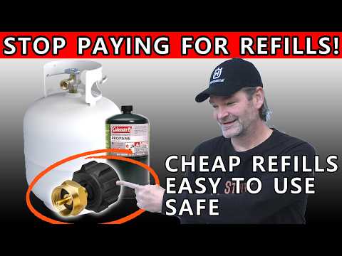 The Cheapest Way to Refill Small Camping Propane Tanks Revealed!