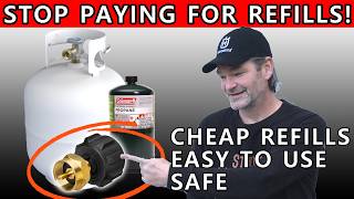The Cheapest Way to Refill Small Camping Propane Tanks Revealed!