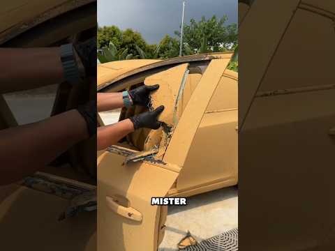 Recibí $10,000 por limpiar el auto del Sr. Beast 😱😍 #shorts #shortsfeed