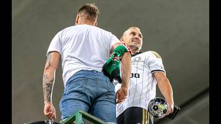 Doping kibiców Legii na ostatnim meczu Artura Jędrzejczyka