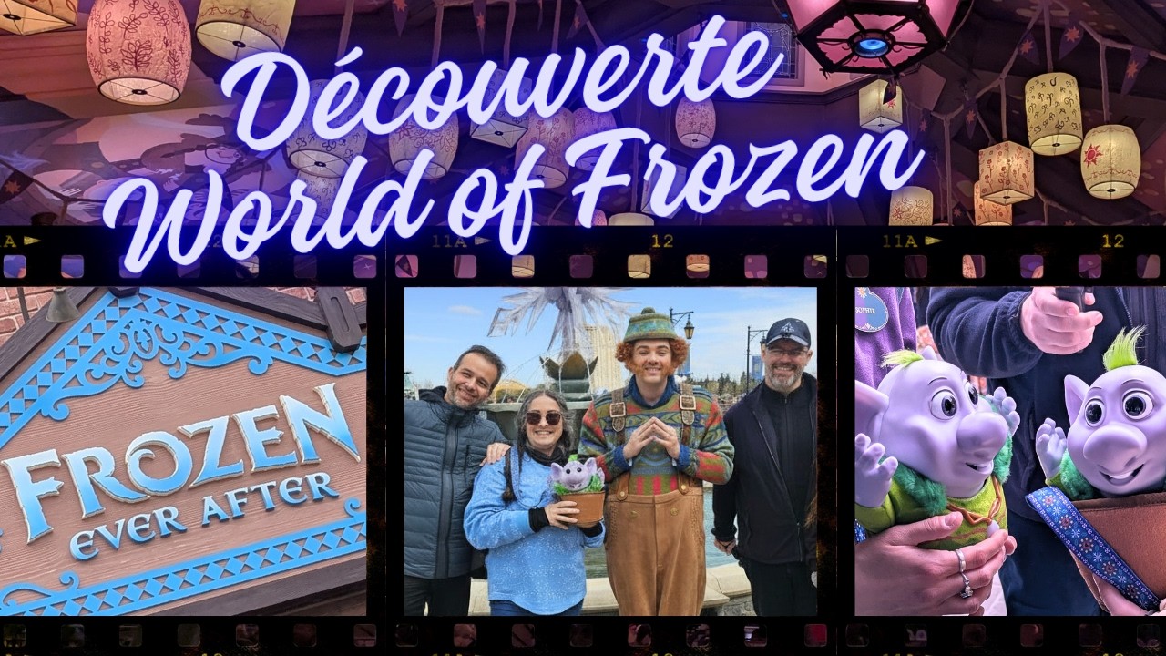 ❄️LE MEILLEUR LAND LA REINE DES NEIGES AU MONDE? On a testé World of Frozen(Disney Adventure World)!