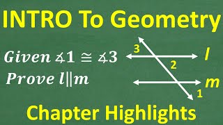 Geometry Explained in Minutes — FAST Introduction to Taking a GEOMETRY Course!