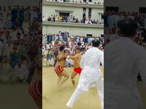 What a big slap kabaddi fight between Farooq Muchanwala and Guddo Pathan at Jaatla #shorts