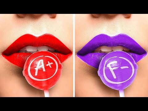 Bad Girl vs Good Girl At School! How to Become POPULAR at School