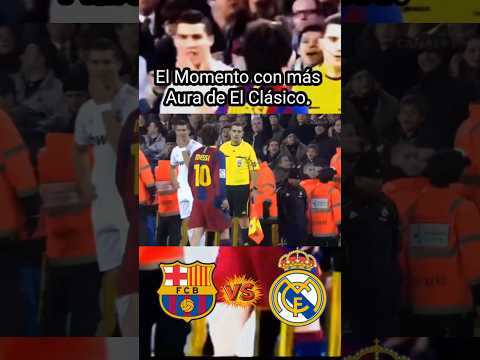Momento con más Aura #messi #CR7 #lionelmessi #barcelona #realmadrid #barça #madrid #championsleague