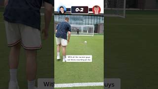 Can I score on a PK vs a pro keeper? ⚽️ #shorts