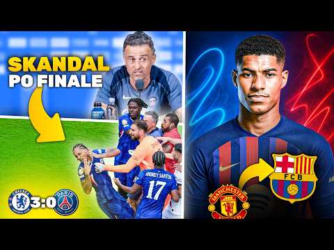 Luis Enrique STRACIŁ nad sobą KONTROLĘ... PLASKACZ dla piłkarze Chelsea! Rashford BLISKO Barcelony?
