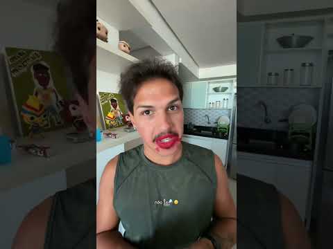 QUEM FEZ ISSO NO ROSTO DO MEU MARIDO???