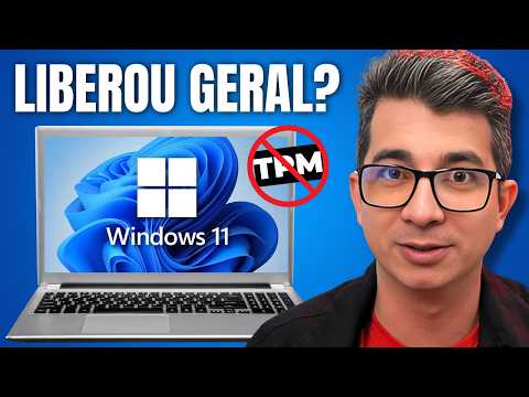 😱OFICIAL!! Microsoft LIBEROU instalar o Windows 11 em QUALQUER PC?