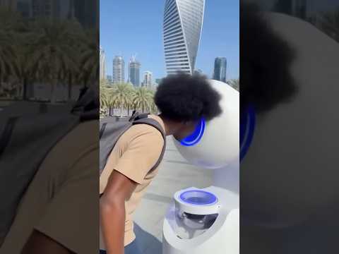Dubai’s Newest AI Barber Pod Will Shock You 😲AI Haircut Machine 3.0 ✂️ Dubai’s Future Is Here!