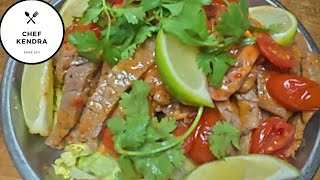 Red Chili Grilled Steak Salad