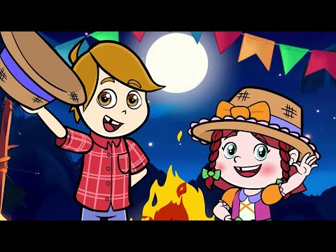 Chapéu de Palha – Música Infantil Animada para Festa Junina | Casinha de Cristal 🎶✨👒🌽