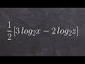 Logarithmic Expressions and Properties